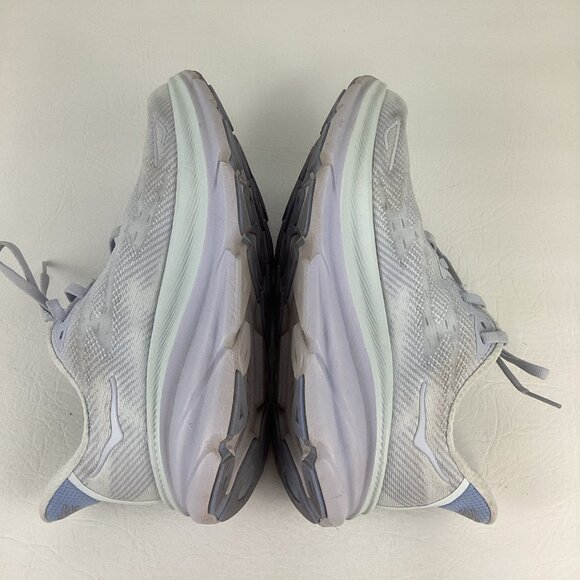 Hoka Clifton 9 Running Shoes Women Size 7 Ether Illusion Lightweight Sneaker Box - Picture 5 of 11